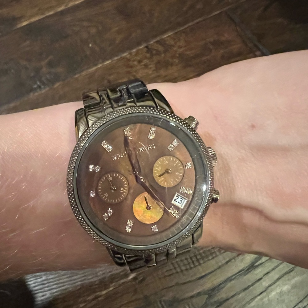 Michael Kors watch MK5547 Ritz Brown